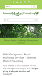 Mobile Screenshot of internetmarketconsulting.com