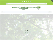 Tablet Screenshot of internetmarketconsulting.com